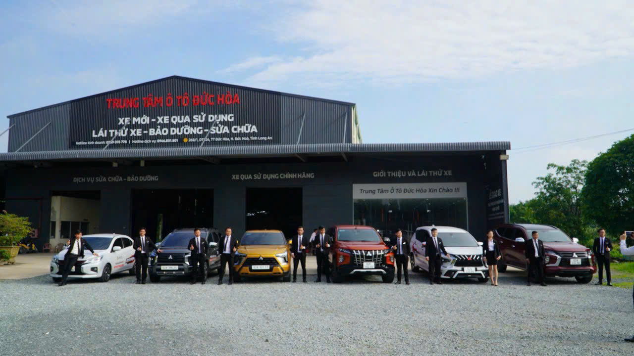 Hiên Viên Thi Công Trọn Gói Nội Thất Và Quảng Cáo Showroom Mitsubishi Đức Hòa Long An