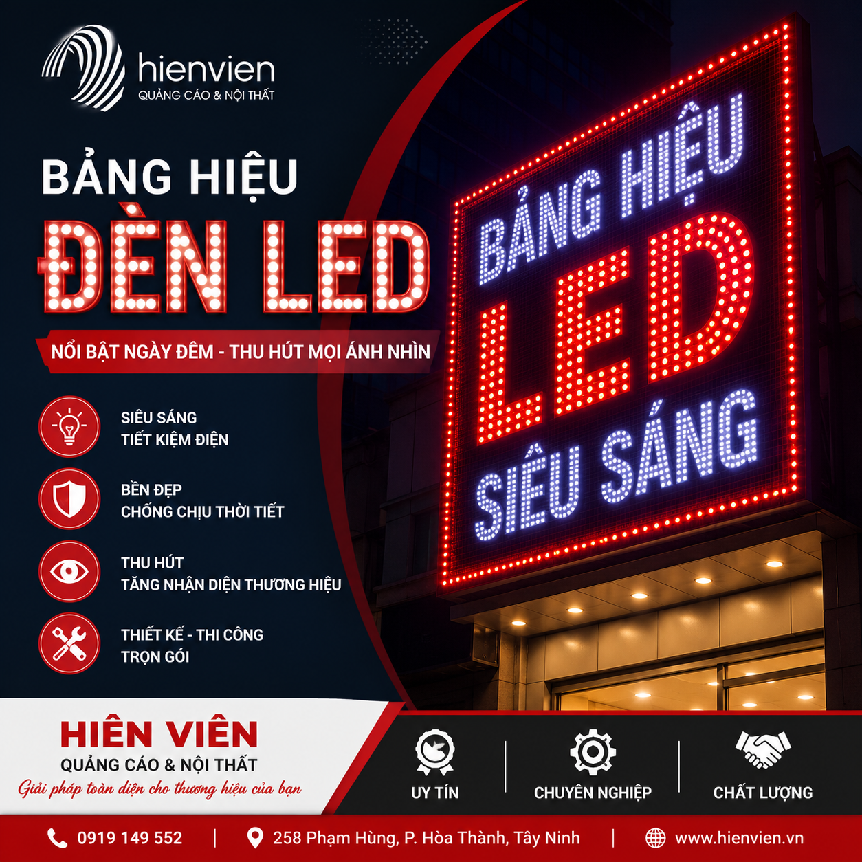 Đèn LED Tây Ninh