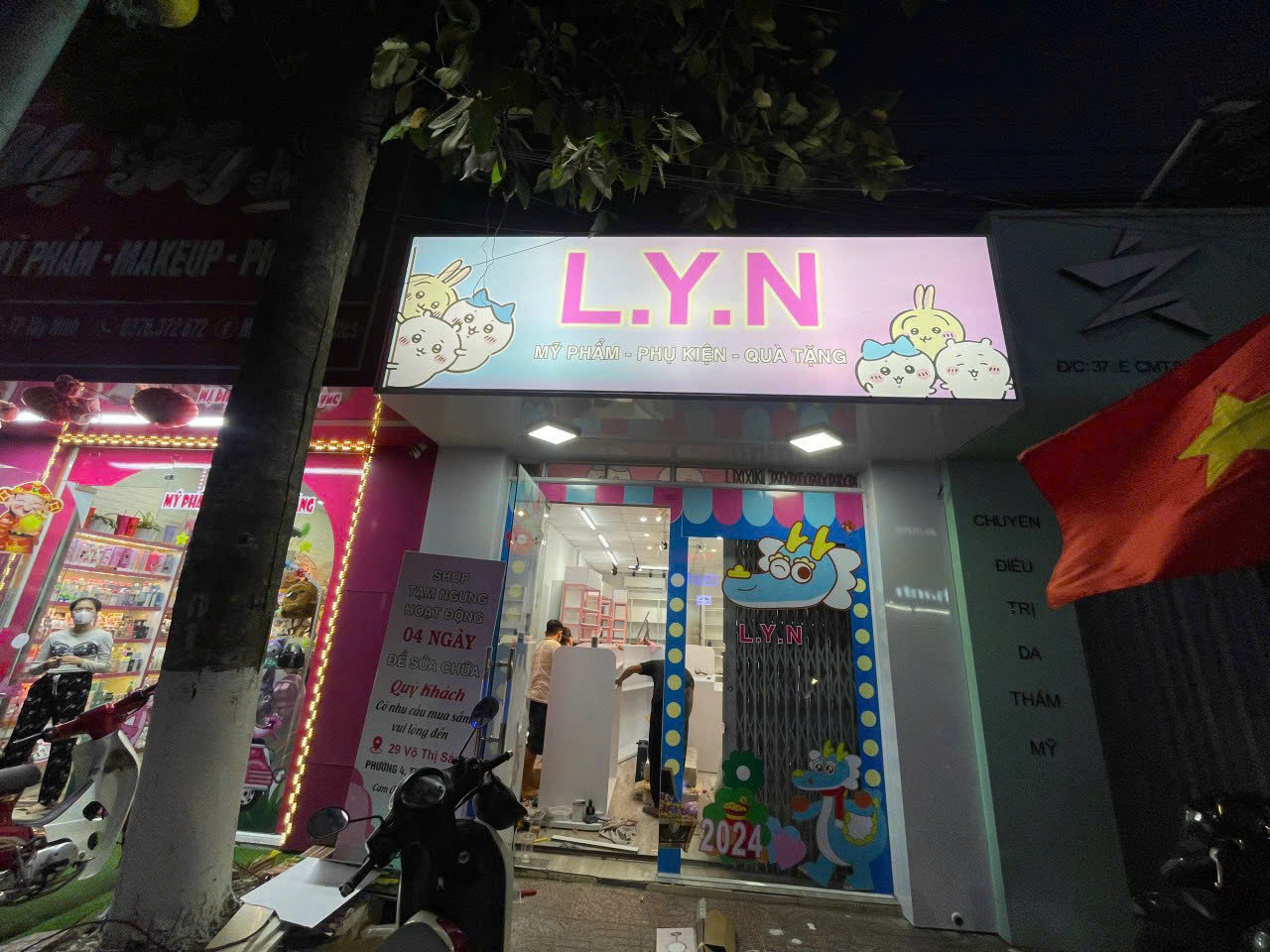 Thi Công Nội Thất Shop Mỹ Phẩm L.Y.N Chi Nhánh 3 Tại Tây Ninh